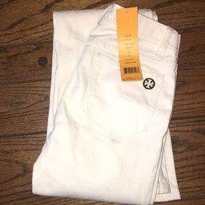 Tory Burch White Denim Pants!